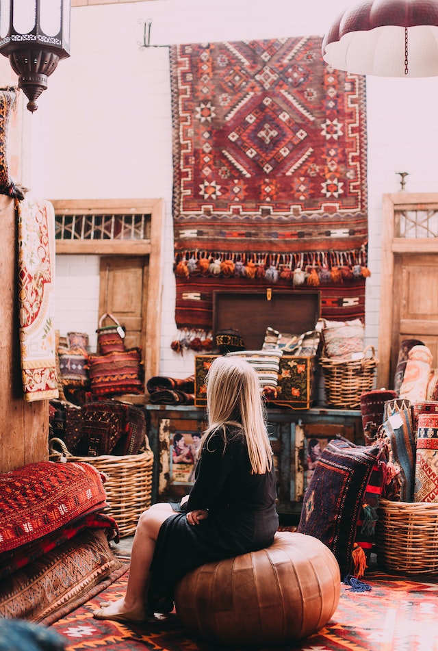 Overview of the materials used in creating these rugs, highlighting their durability and quality